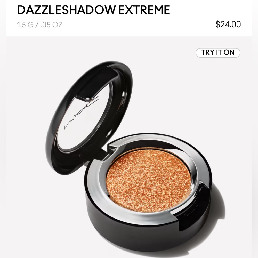 NIB MAC DAZZLESHADOW EXTREME Eyeshadow